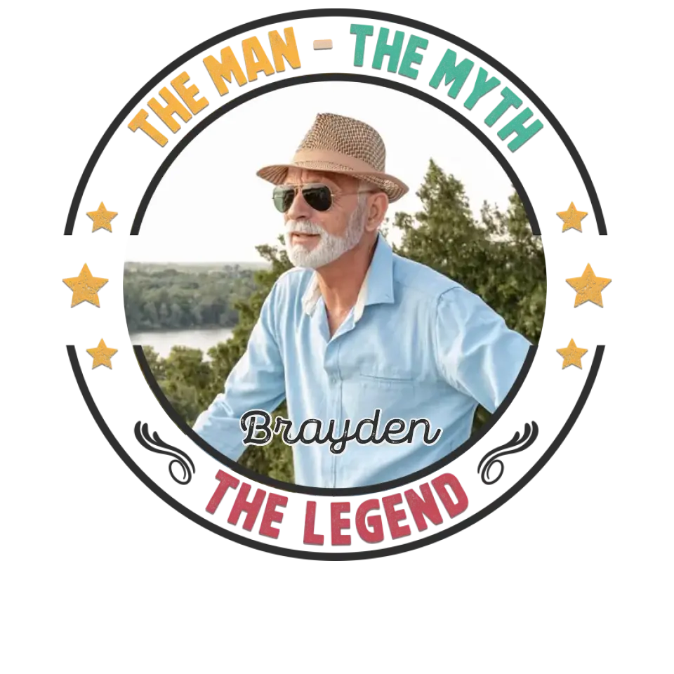 The Man Has Retired- Custom Photo - Personalized Gifts For Dad - T-Shirt