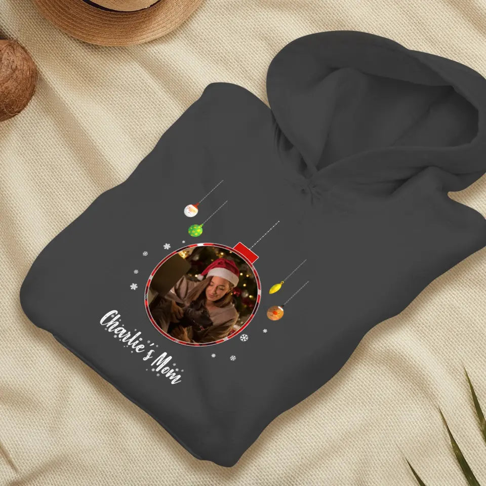 Christmas Ornament - Custom Photo - Personalized Gifts For Dog Lovers - Hoodie