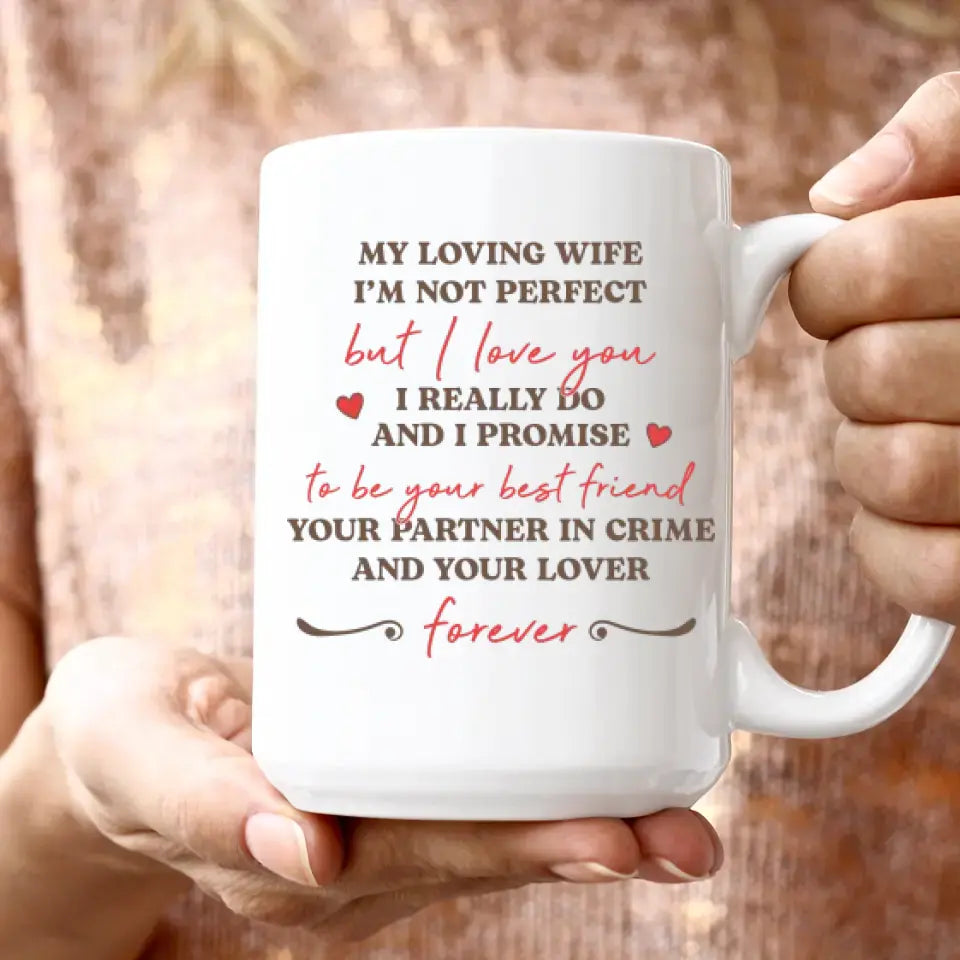 Loving Old Couple - Custom Photo - Personalized Gifts For Grandpa - Mug