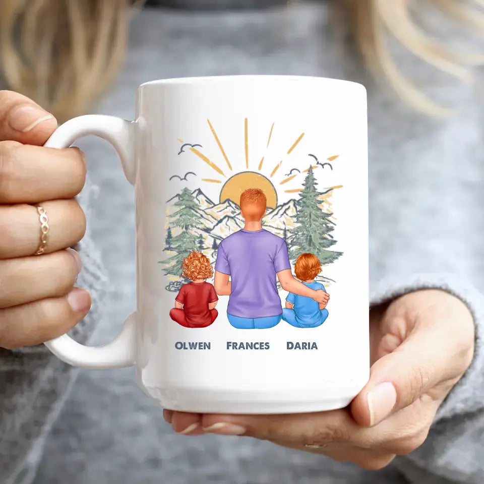 We Have The Perfect Relationship - Custom Name - Personalized Gifts For Grandpa - Mug