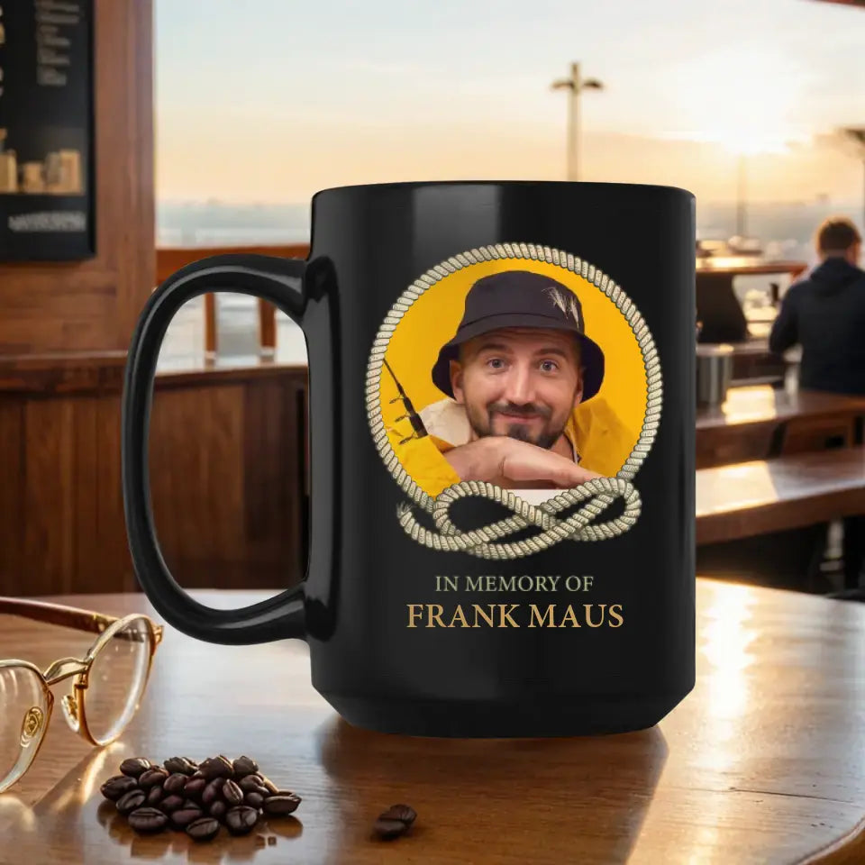 Until We Fish Again - Custom Photo - Personalized Gifts For Dad - Mug