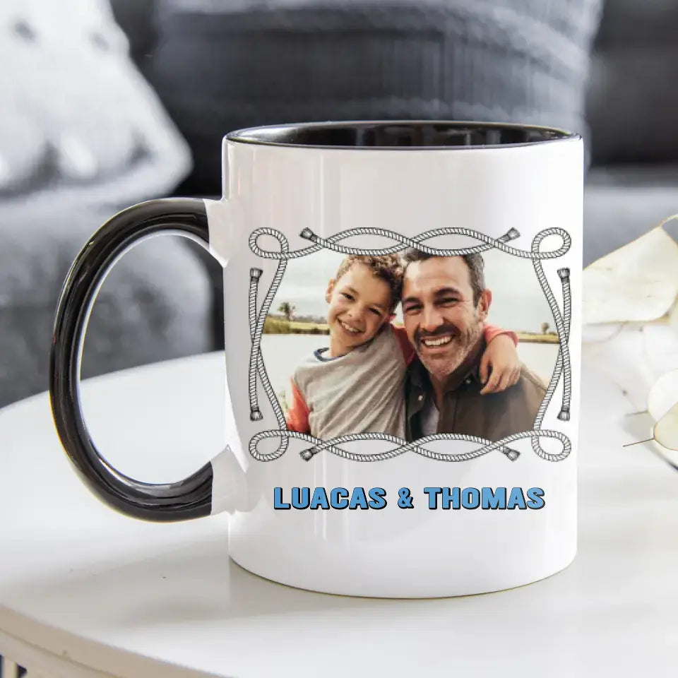 Master Baiter - Custom Photo - Personalized Gifts For Dad - Mug