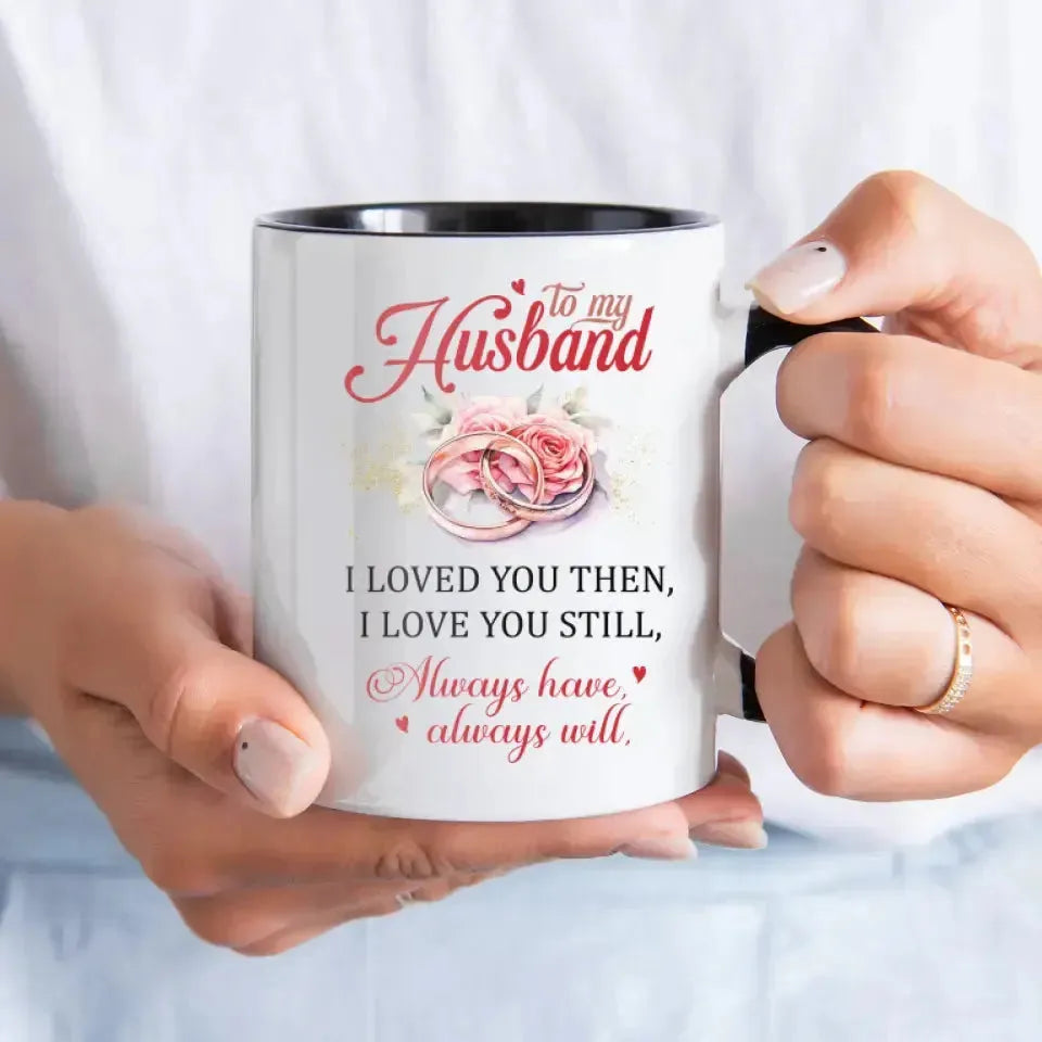 To My Husband - Personalized Gifts For Couples - Mug