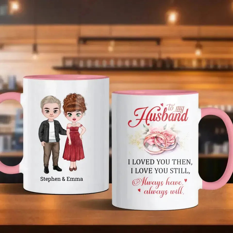 To My Husband - Personalized Gifts For Couples - Mug