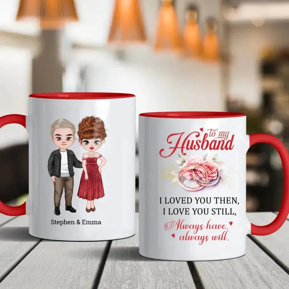 To My Husband - Personalized Gifts For Couples - Mug