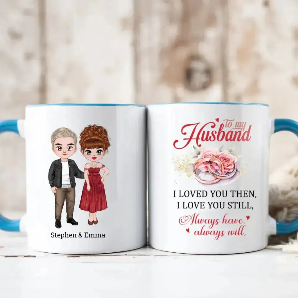 To My Husband - Personalized Gifts For Couples - Mug