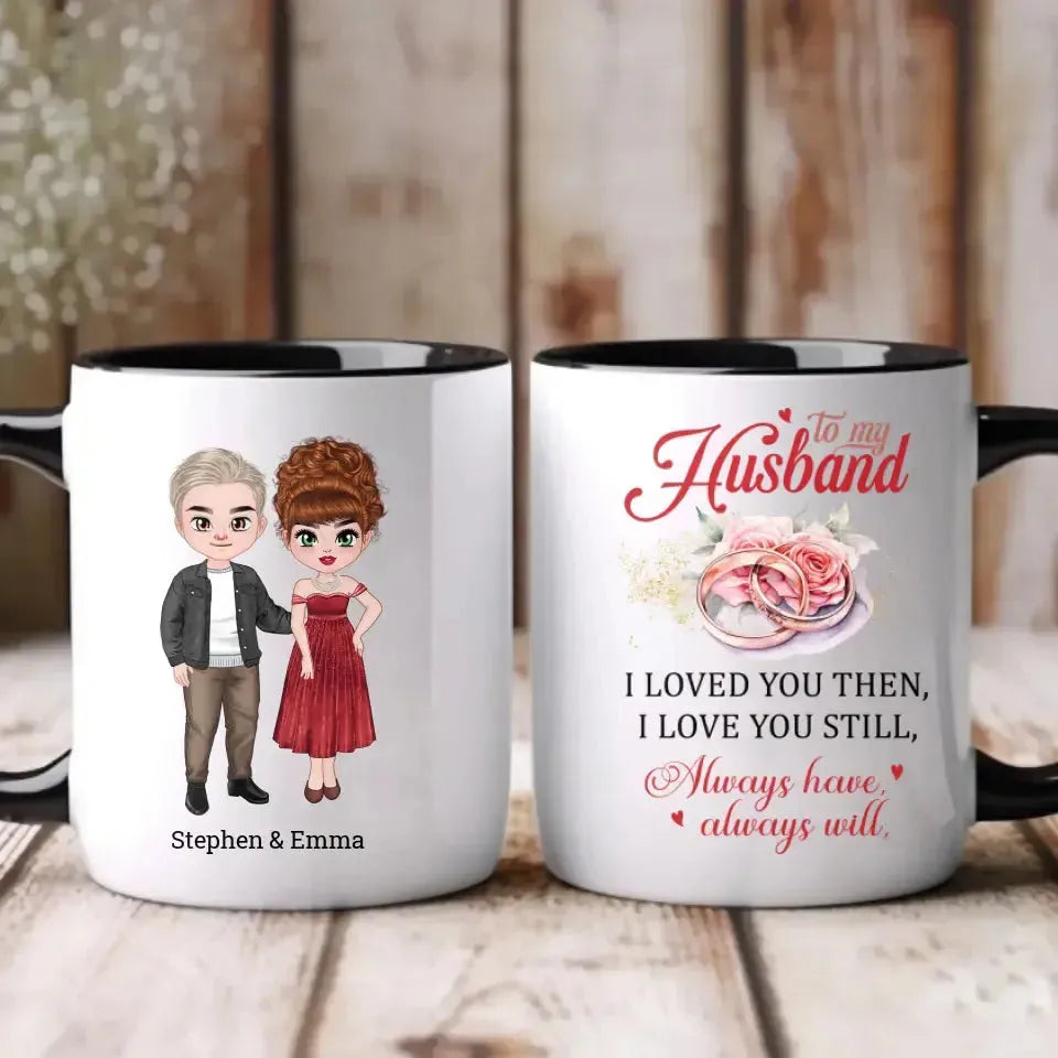 To My Husband - Personalized Gifts For Couples - Mug