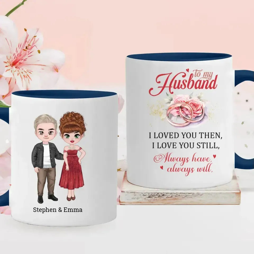 To My Husband - Personalized Gifts For Couples - Mug