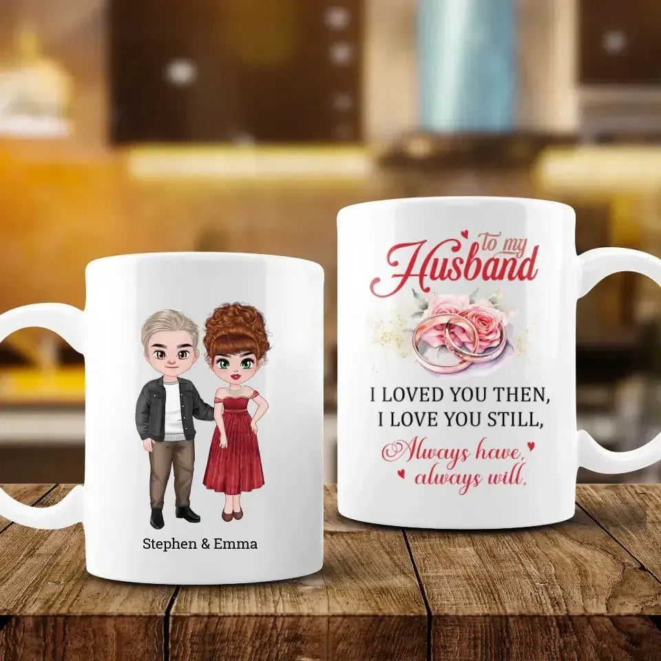 To My Husband - Personalized Gifts For Couples - Mug