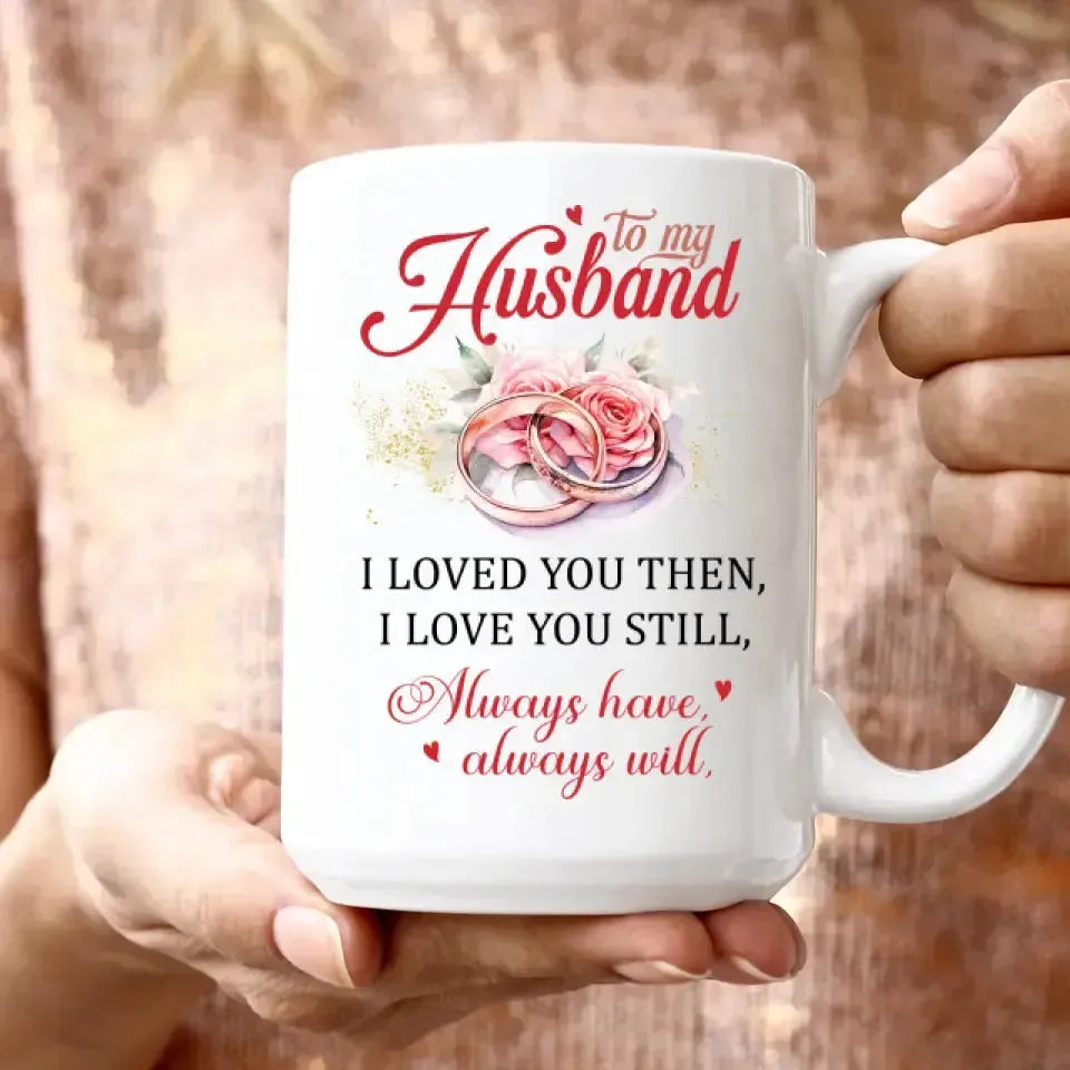 To My Husband - Personalized Gifts For Couples - Mug