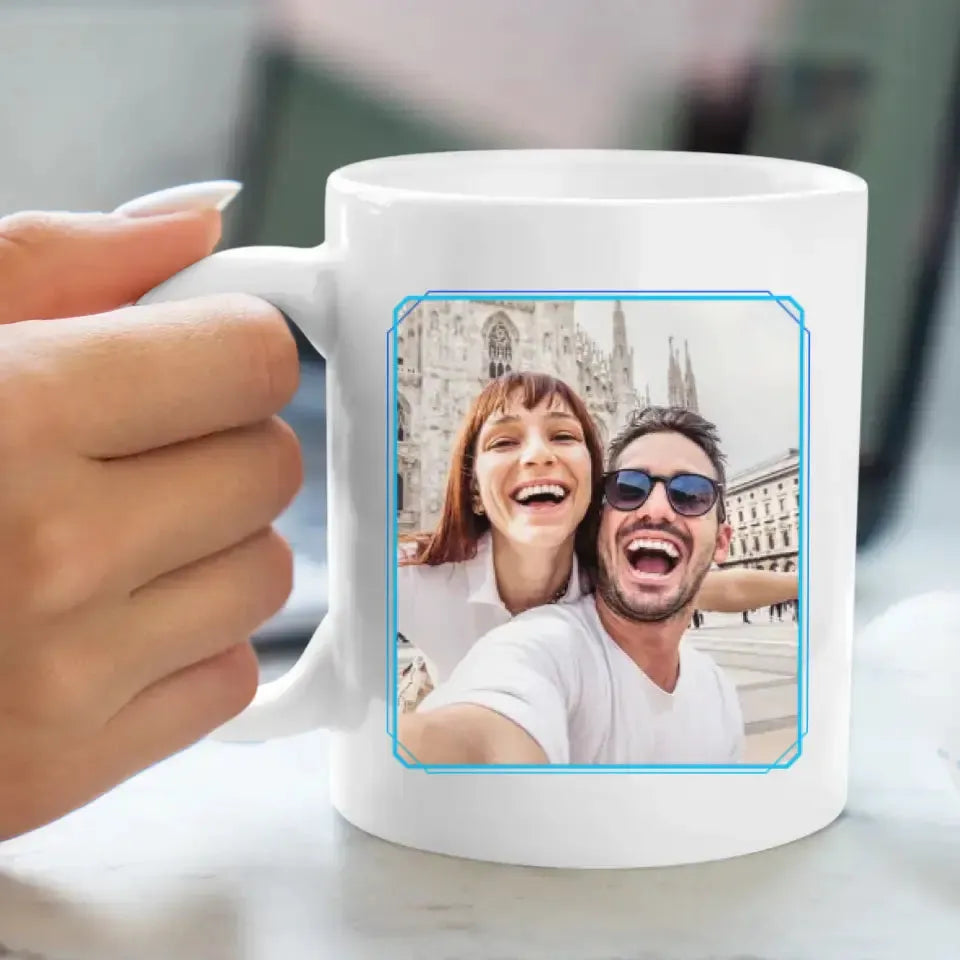 The Death Star Do Us Part - Custom Photo - Personalized Gifts For Couple - Mug