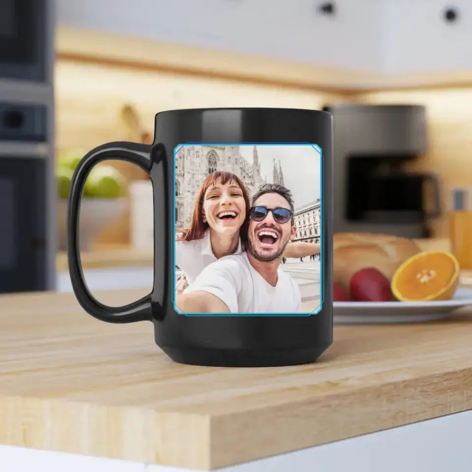 The Death Star Do Us Part - Custom Photo - Personalized Gifts For Couple - Mug