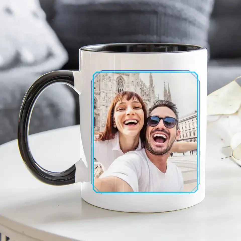 The Death Star Do Us Part - Custom Photo - Personalized Gifts For Couple - Mug