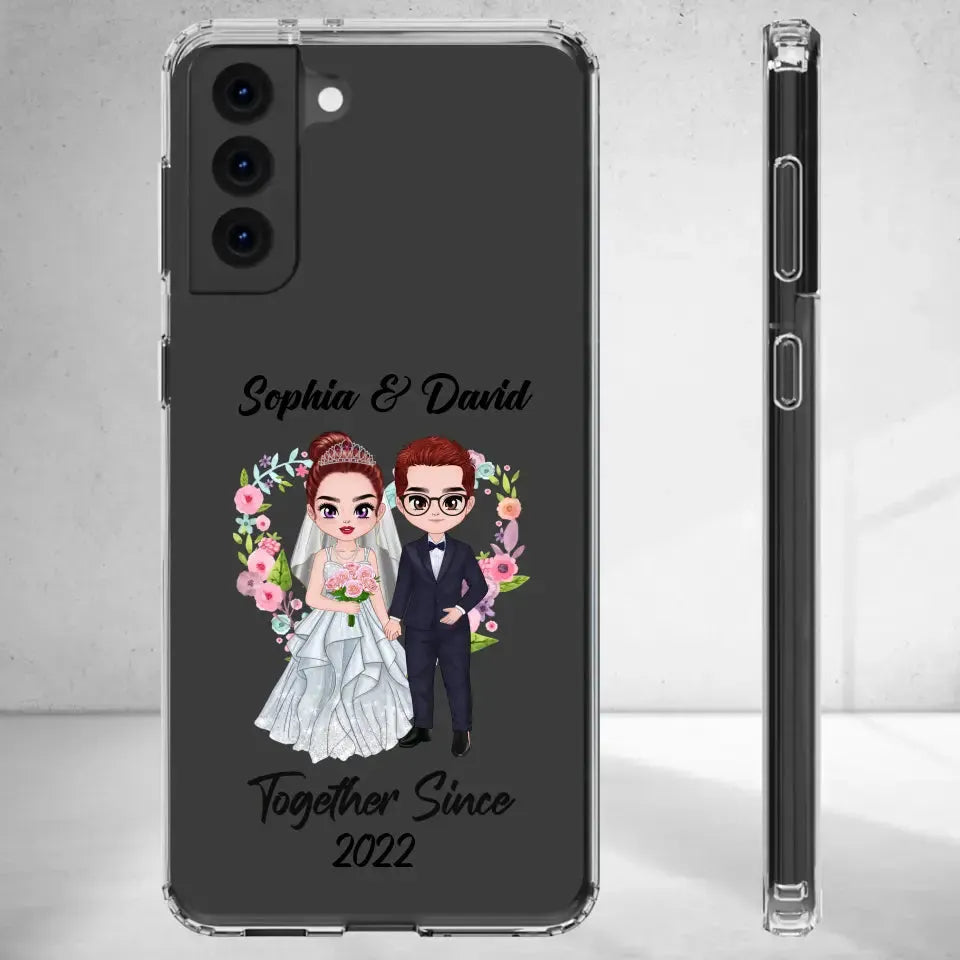 Together Since - Personalized Gifts For Couples - Samsung Tough Phone Case