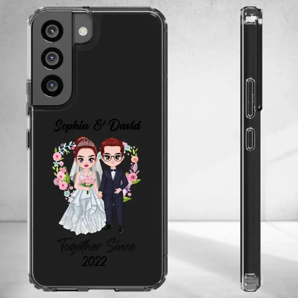 Together Since - Personalized Gifts For Couples - Samsung Tough Phone Case