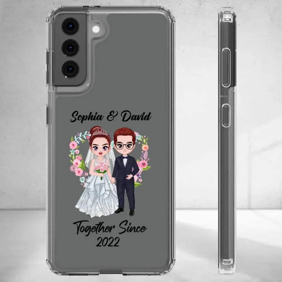 Together Since - Personalized Gifts For Couples - Samsung Tough Phone Case