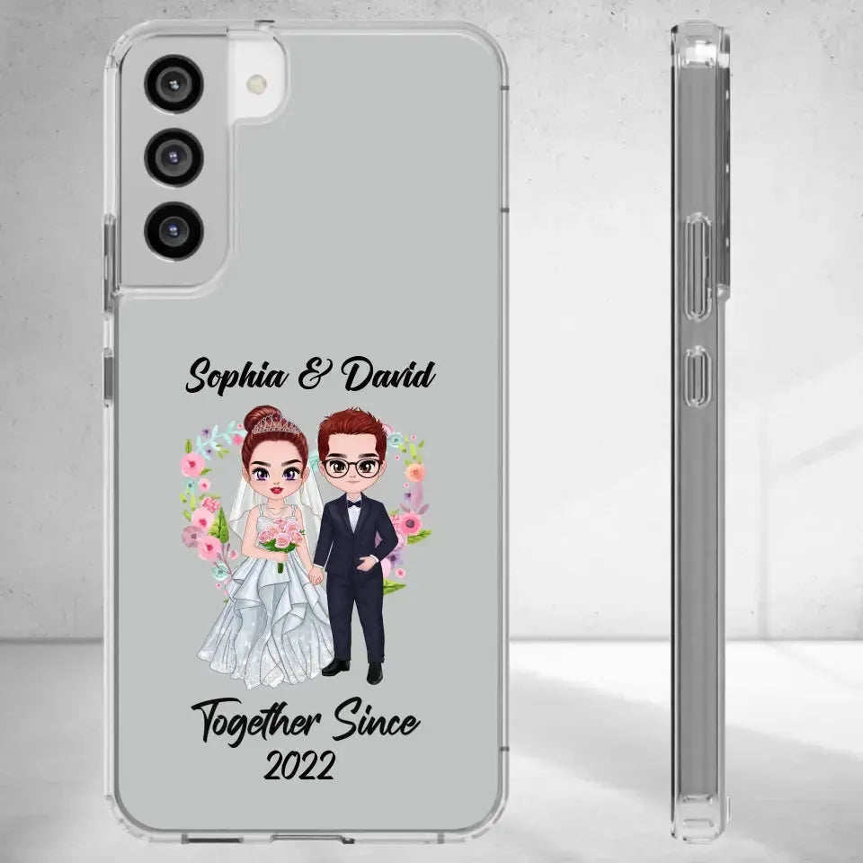 Together Since - Personalized Gifts For Couples - Samsung Tough Phone Case