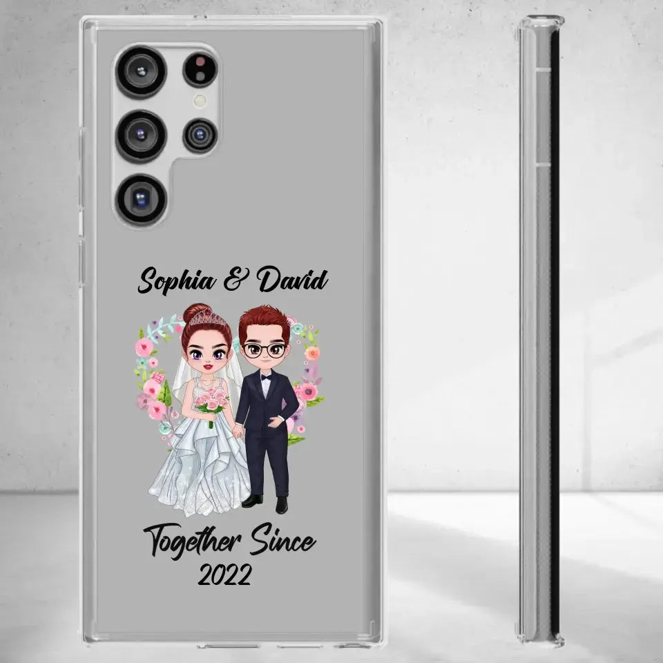 Together Since - Personalized Gifts For Couples - Samsung Tough Phone Case