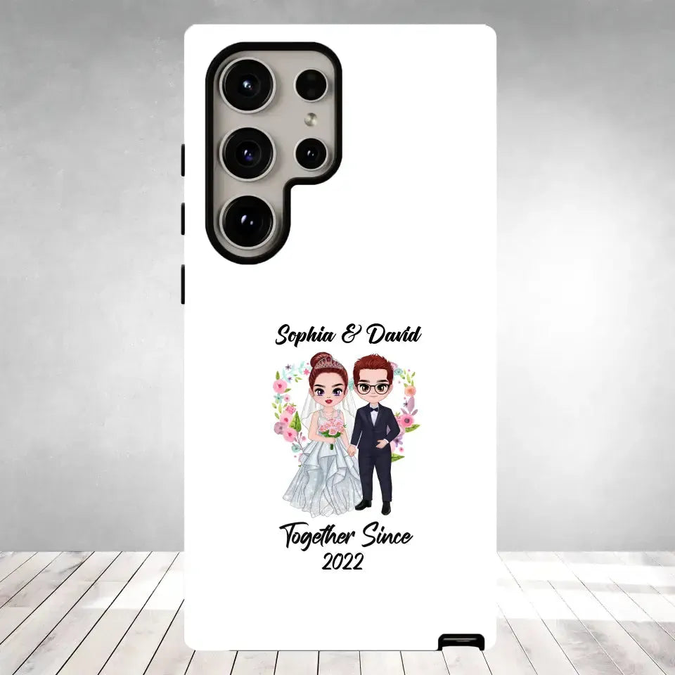 Together Since - Personalized Gifts For Couples - Samsung Tough Phone Case