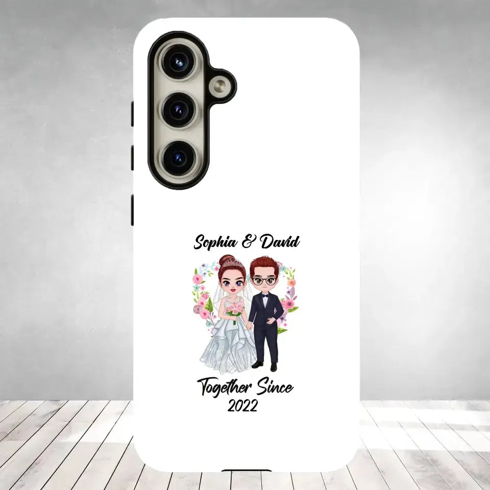 Together Since - Personalized Gifts For Couples - Samsung Tough Phone Case