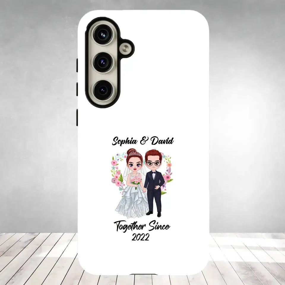 Together Since - Personalized Gifts For Couples - Samsung Tough Phone Case