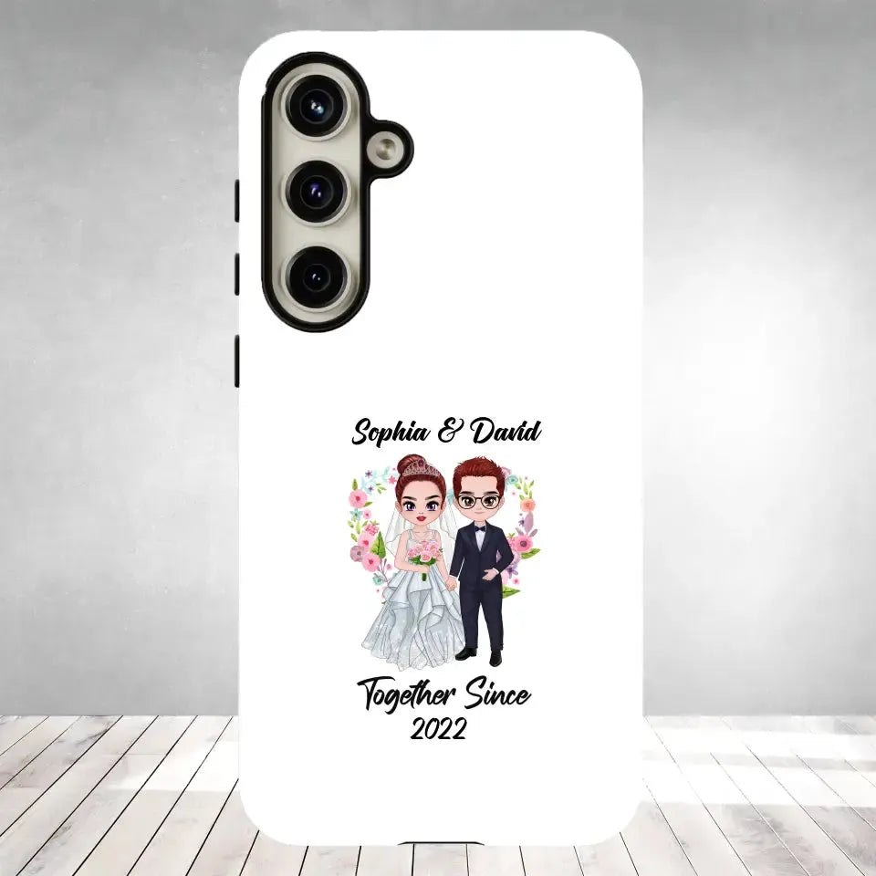 Together Since - Personalized Gifts For Couples - Samsung Tough Phone Case