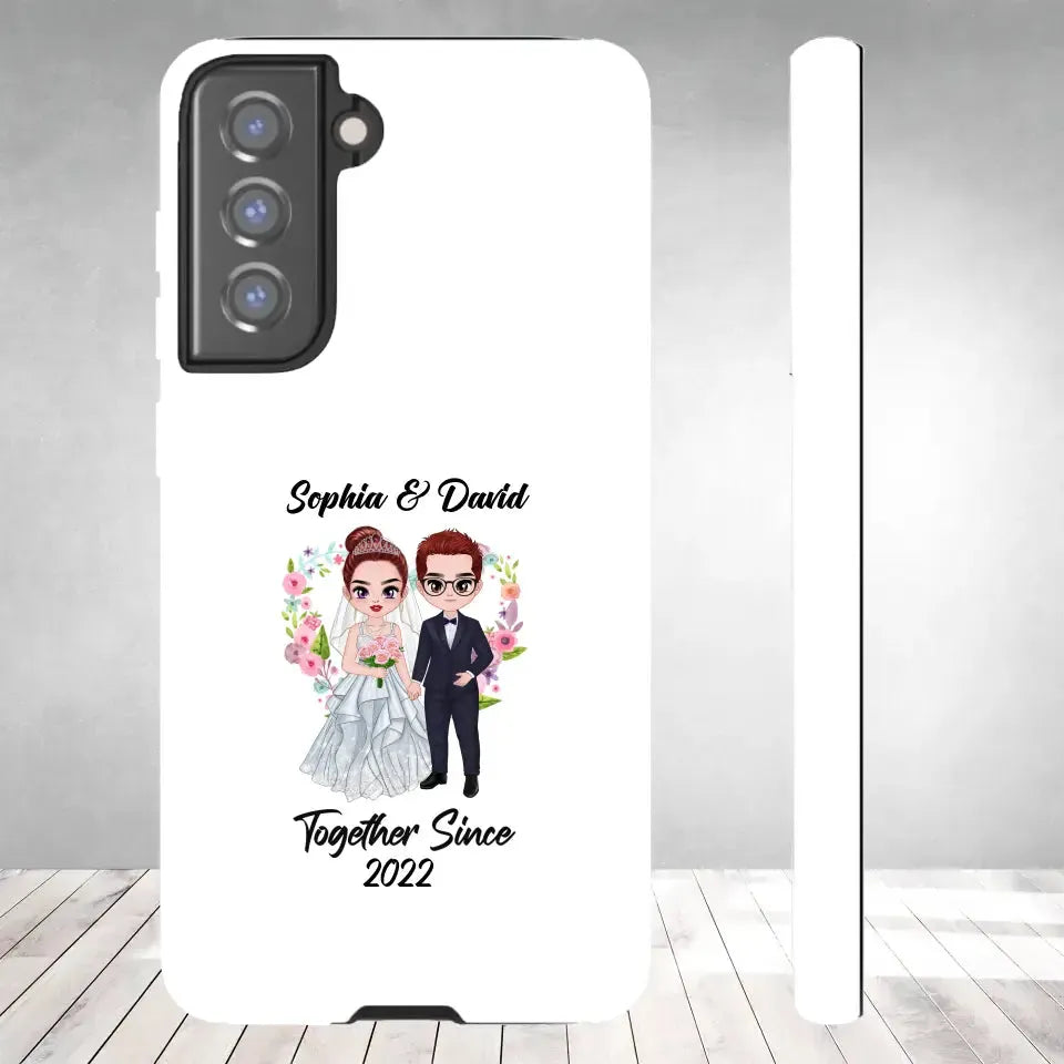 Together Since - Personalized Gifts For Couples - Samsung Tough Phone Case