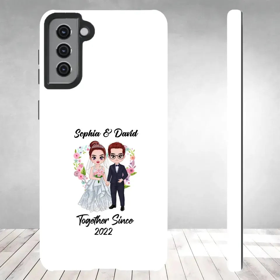 Together Since - Personalized Gifts For Couples - Samsung Tough Phone Case