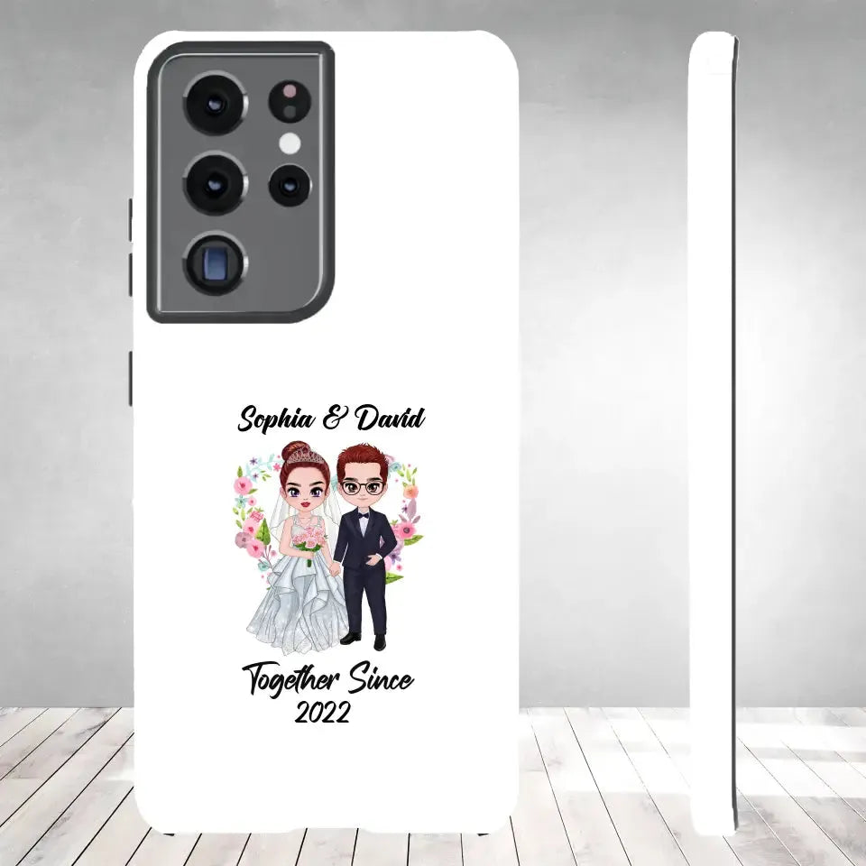 Together Since - Personalized Gifts For Couples - Samsung Tough Phone Case