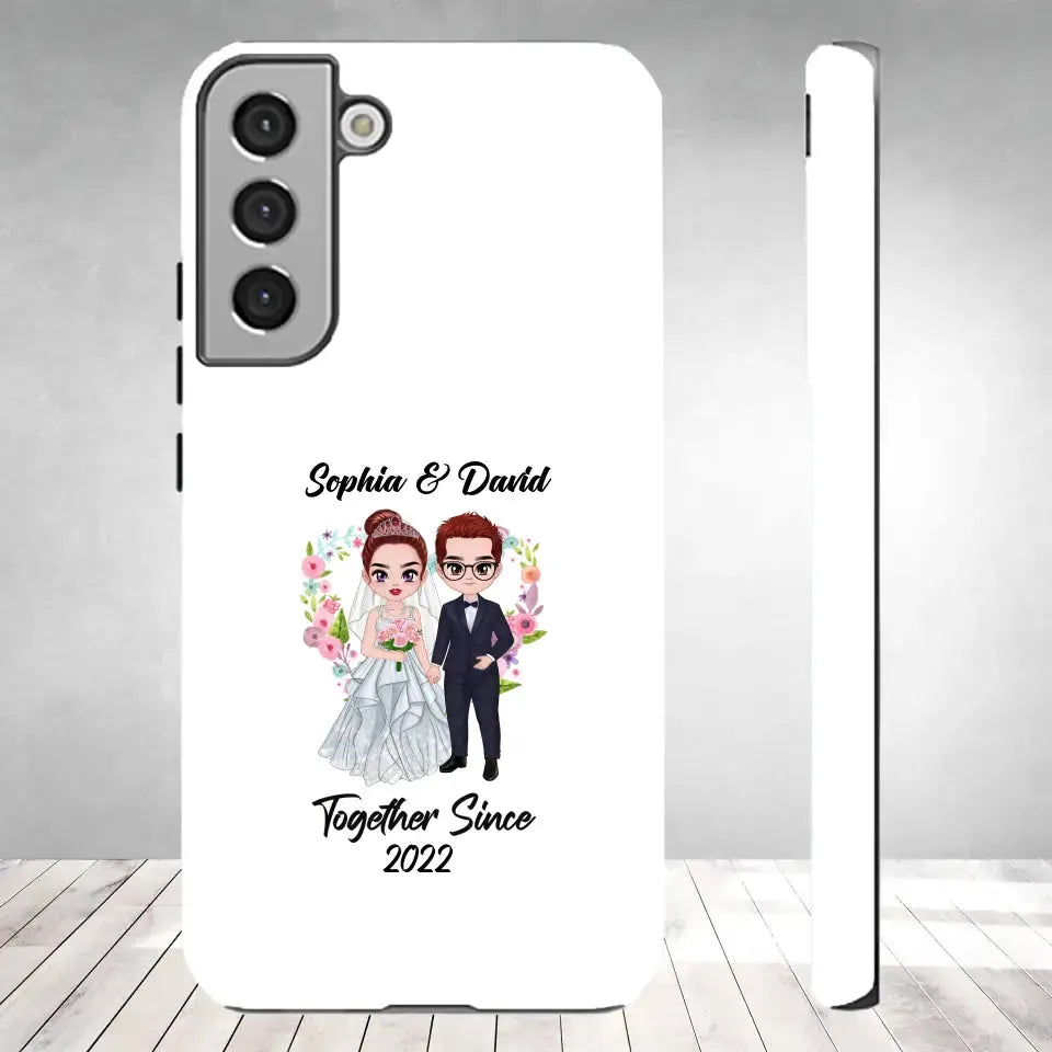 Together Since - Personalized Gifts For Couples - Samsung Tough Phone Case