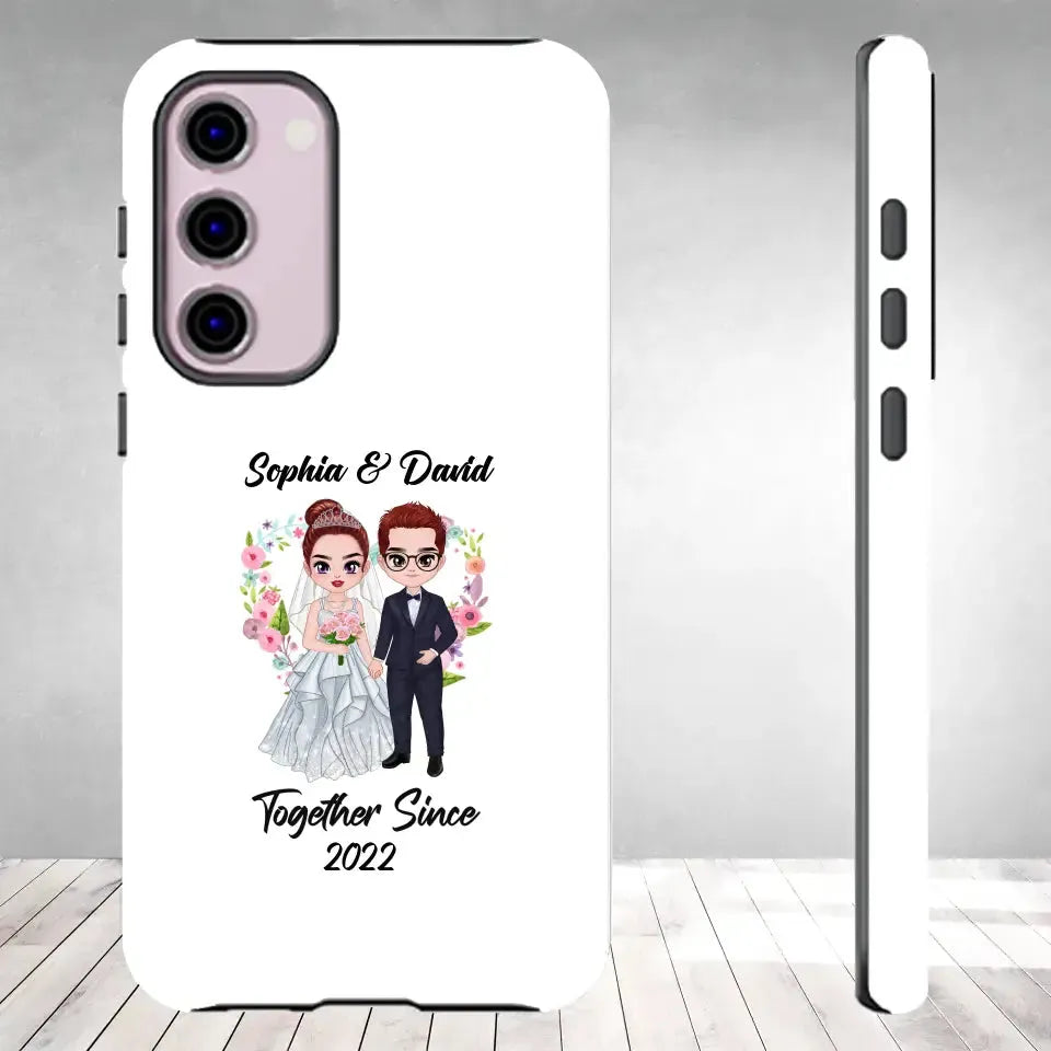 Together Since - Personalized Gifts For Couples - Samsung Tough Phone Case