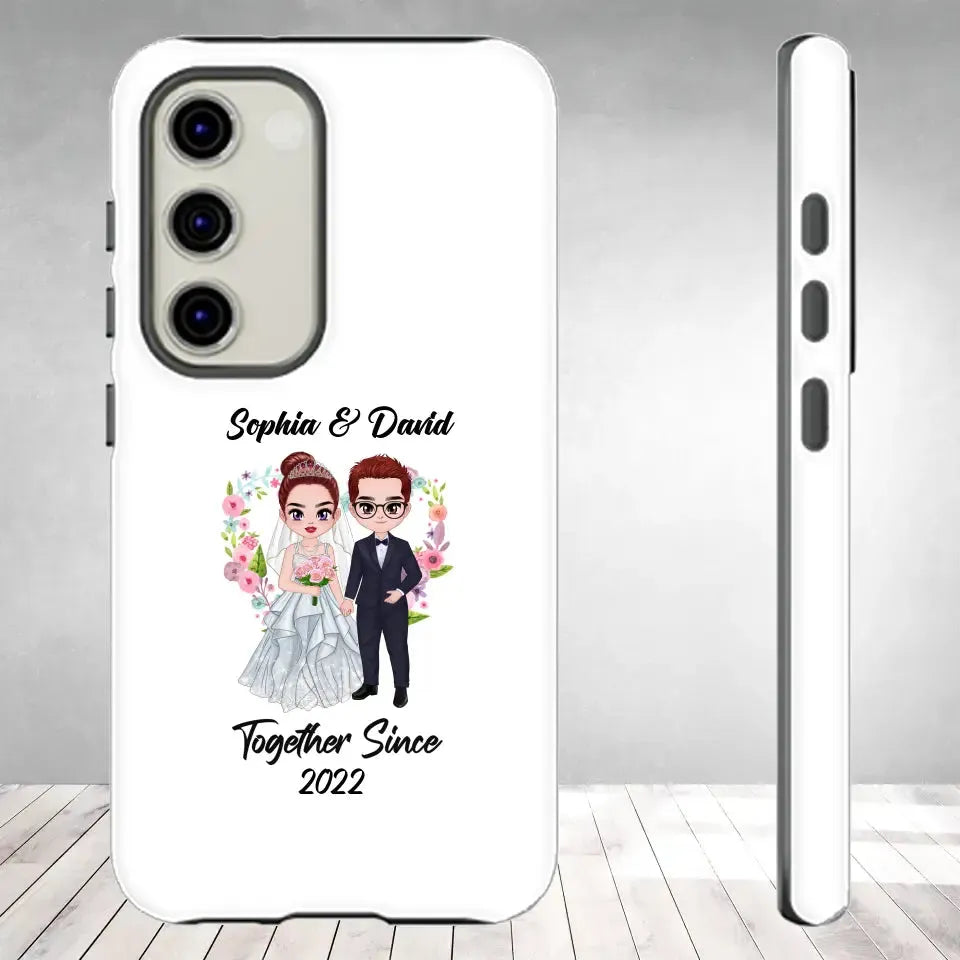 Together Since - Personalized Gifts For Couples - Samsung Tough Phone Case