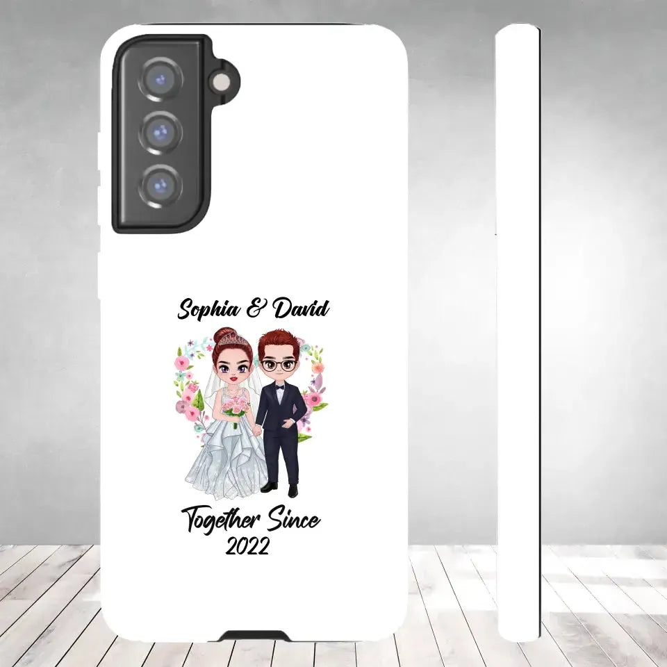 Together Since - Personalized Gifts For Couples - Samsung Tough Phone Case