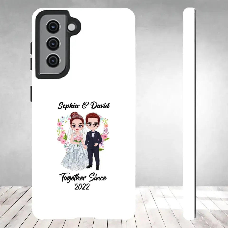 Together Since - Personalized Gifts For Couples - Samsung Tough Phone Case