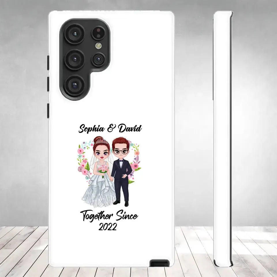 Together Since - Personalized Gifts For Couples - Samsung Tough Phone Case