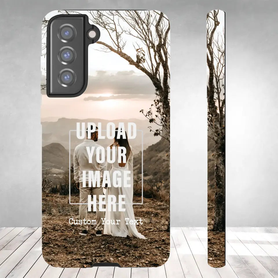 Our Lovely Memories - Custom Name - Personalized Gifts For Couple - Samsung Tough Phone Case