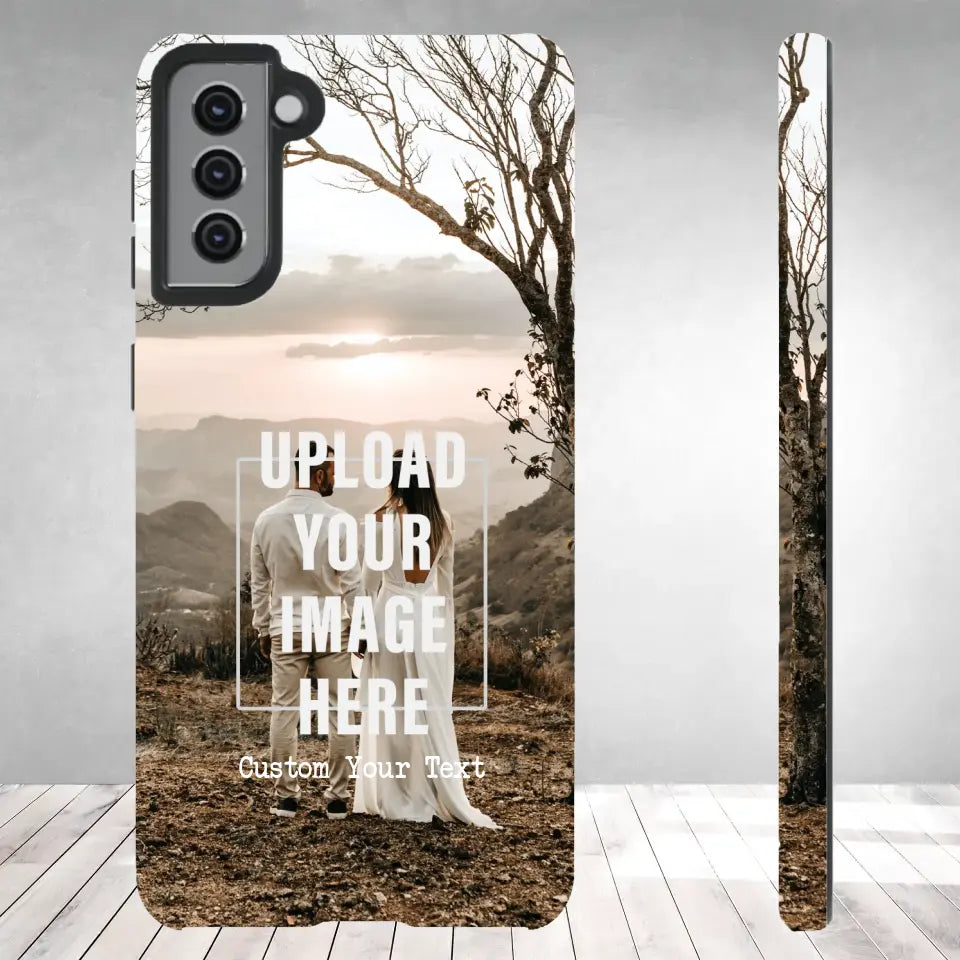 Our Lovely Memories - Custom Name - Personalized Gifts For Couple - Samsung Tough Phone Case