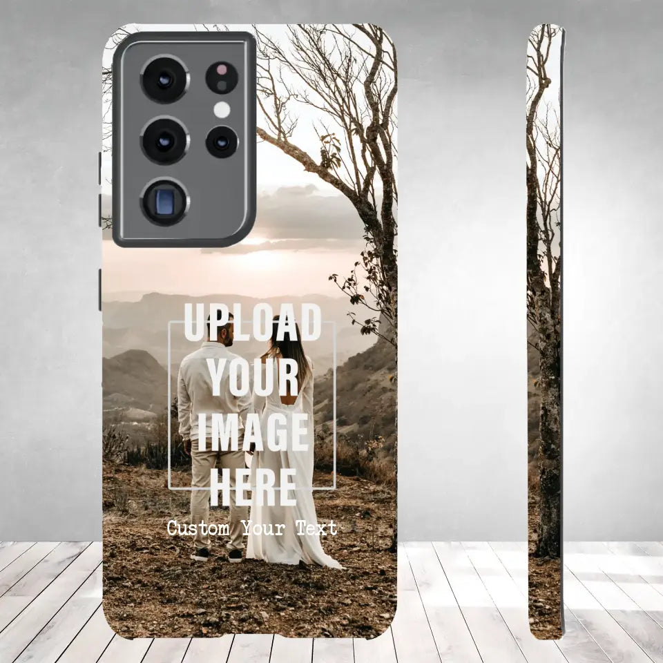 Our Lovely Memories - Custom Name - Personalized Gifts For Couple - Samsung Tough Phone Case