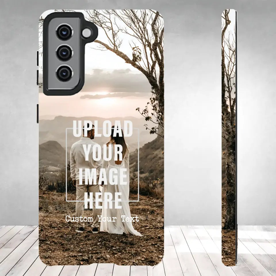 Our Lovely Memories - Custom Name - Personalized Gifts For Couple - Samsung Tough Phone Case