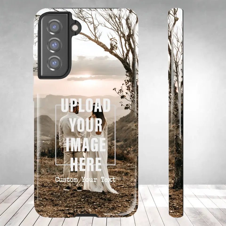 Our Lovely Memories - Custom Name - Personalized Gifts For Couple - Samsung Tough Phone Case