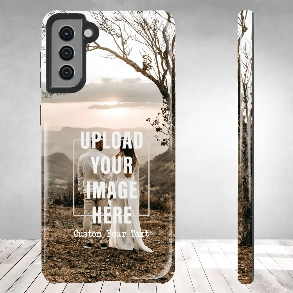 Our Lovely Memories - Custom Name - Personalized Gifts For Couple - Samsung Tough Phone Case