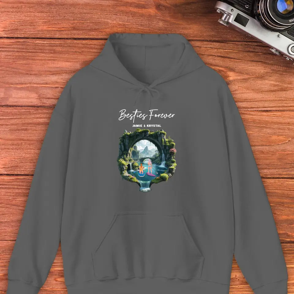 Bestie Forever - Custom Name - Personalized Gifts For Bestie - Sweater