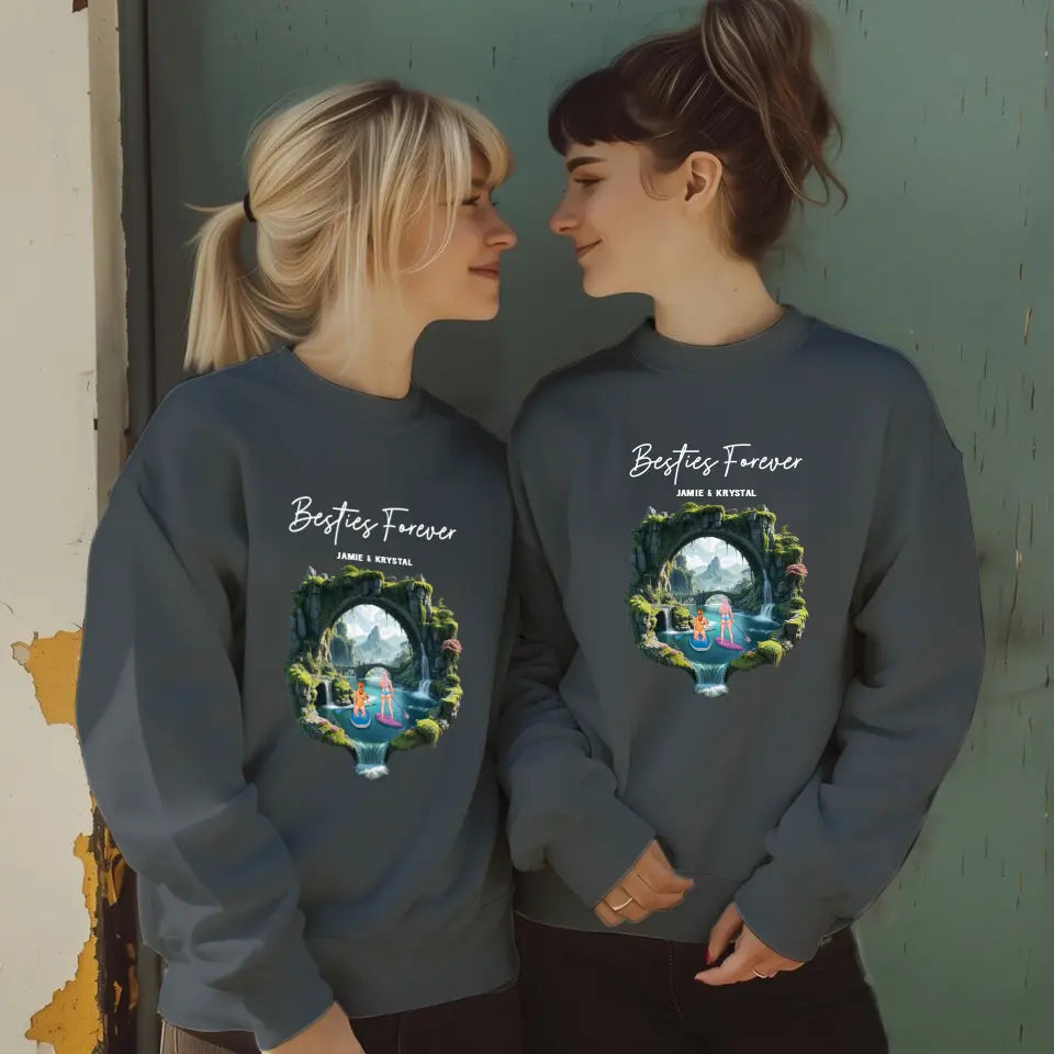 We Are One - Custom Name - Personalized Gifts For Couple - Sweater