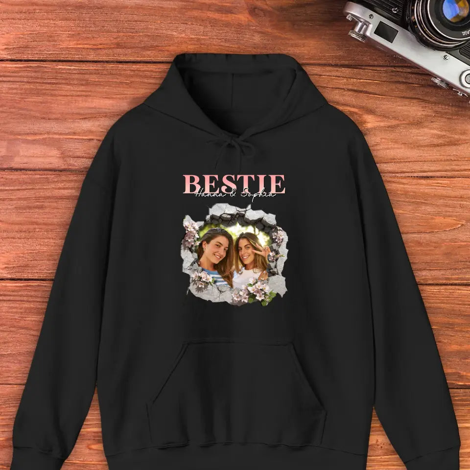 Bestie - Custom Photo - Personalized Gifts For Bestie - T-Shirt