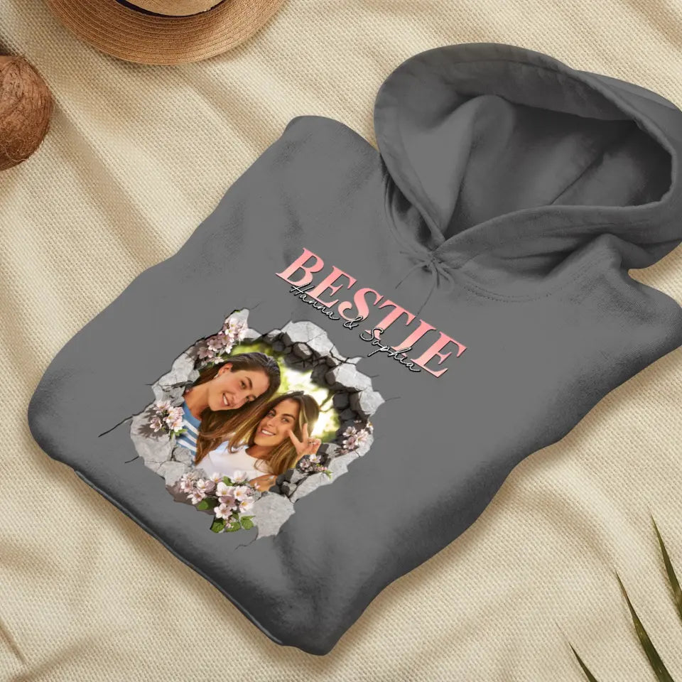 Bestie - Custom Photo - Personalized Gifts For Bestie - Sweater