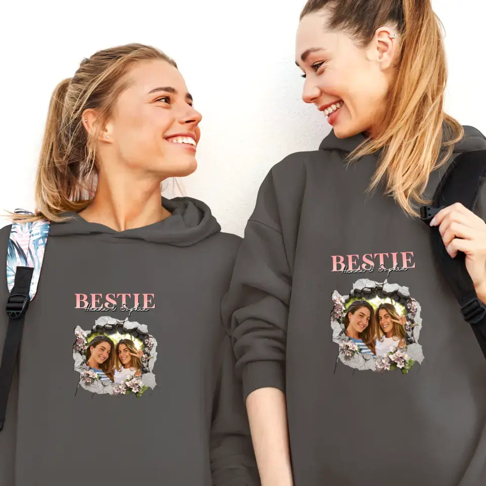 Bestie - Custom Photo - Personalized Gifts For Bestie - Sweater