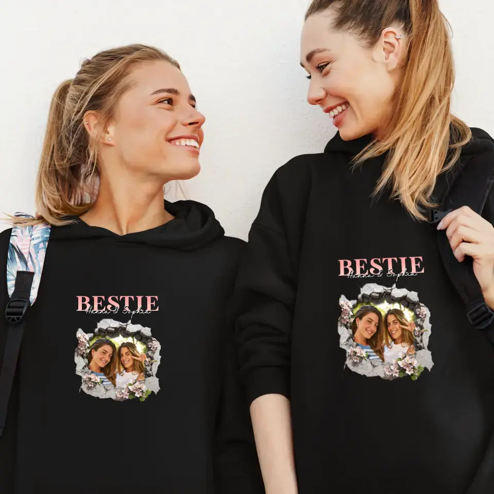 Bestie - Custom Photo - Personalized Gifts For Bestie - Sweater