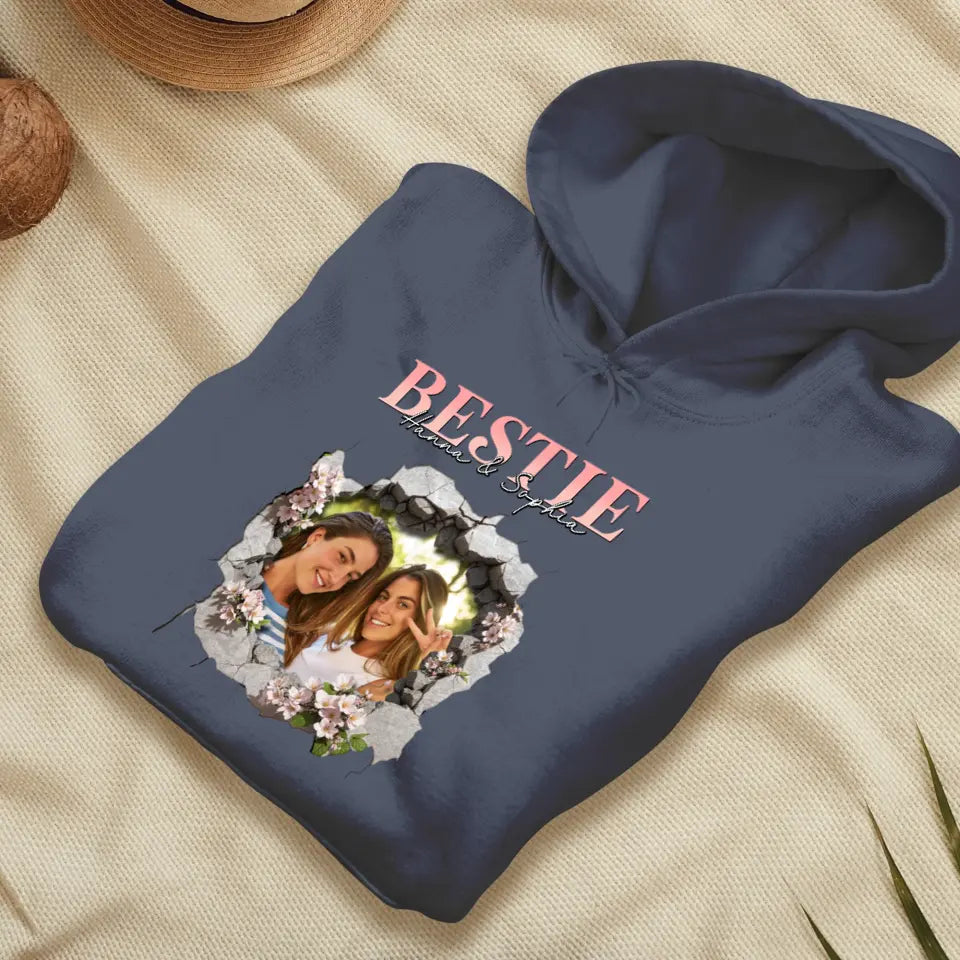 In Love - Custom Photo - Personalized Gifts For Couple  - Sweater