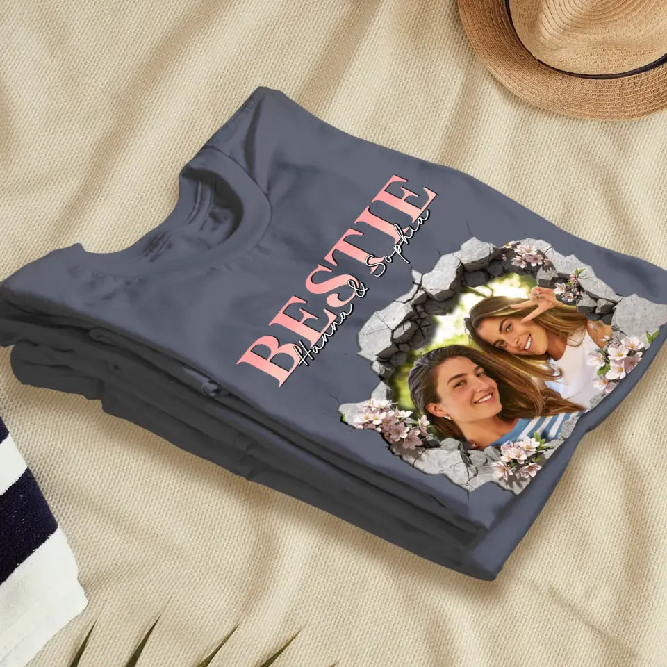 In Love - Custom Photo - Personalized Gifts For Couple  - Sweater