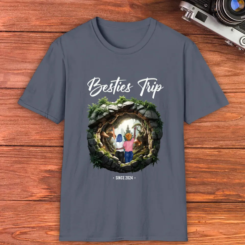 Bestie Trip - Custom Year - Personalized Gifts For Bestie - T-Shirt